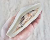 高野豆腐の鶏肉詰め作り方4写真