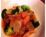 プチバーグ☆トマト煮込み作り方9写真