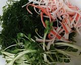 切り昆布のサラダ作り方1写真