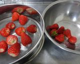 クリームいちご大福作り方1写真
