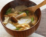 簡単◎ほっこり小カブのとろみ汁作り方4写真