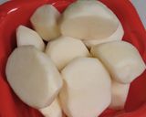 圧力鍋☆かぶの味噌煮込み作り方1写真