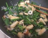 我が家の『ホウレン草炒め♪』作り方4写真