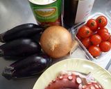 時短★炊飯器でタコの洋風トマト煮♪作り方1写真