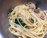 豚バラ×ほうれん草のみぞれスパゆず風味作り方5写真