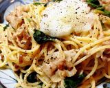 豚バラ×ほうれん草のみぞれスパゆず風味作り方6写真