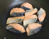 鮭と白菜のクリーム煮作り方3写真