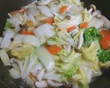 鮭と白菜のクリーム煮作り方4写真