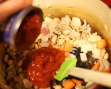 美味◎大豆と豚肉のトマト煮こみ作り方3写真