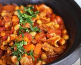 美味◎大豆と豚肉のトマト煮こみ作り方4写真