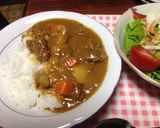 炊飯器で作る牛スジ♥カレー作り方14写真