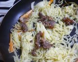 ぼっかけ入り・焼きそば(すじそば)作り方4写真