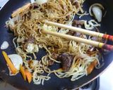 ぼっかけ入り・焼きそば(すじそば)作り方5写真