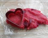 レンジで!真っ赤なビーツのポテトサラダ作り方3写真