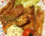 おかずに☆油揚げの照り焼きｽﾃｰｷ作り方4写真