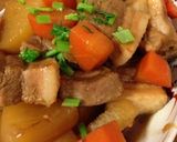 大根と豚バラブロックの煮物作り方8写真
