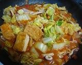 イカと白菜と厚揚げのトマト煮作り方7写真