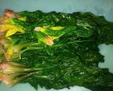 この時期限定ちぢみほうれん草ポンごま和え作り方3写真