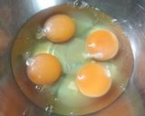 お弁当に♪朝食に♪たらこ入り玉子焼き作り方1写真