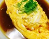 もやしとひき肉のあんかけオムレツ作り方7写真