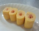 お弁当に♪朝食に♪たらこ入り玉子焼き作り方7写真