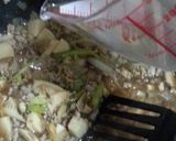 ごま油香る☆豆腐のひき肉餡かけ作り方4写真