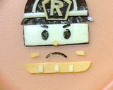 キャラ弁 ロボカーポリー ロイ作り方4写真