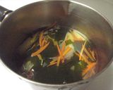煮干しの出汁でお味噌汁2日分作り方6写真