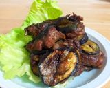 豚こま回鍋肉＃茄子の挟み焼き作り方6写真