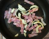 簡単!市販の素不要でカルボナーラうどん作り方3写真