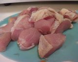 簡単！タバスコ仕立ての鶏牛蒡煮♬作り方3写真