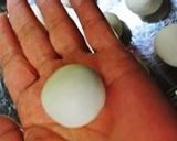 もちもち白玉団子とター菜の中華風スープ作り方7写真