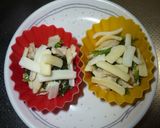お弁当に♡鶏とほうれん草のチーズがけ作り方2写真