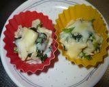 お弁当に♡鶏とほうれん草のチーズがけ作り方3写真