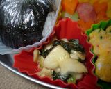 お弁当に♡鶏とほうれん草のチーズがけ作り方4写真
