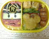 キャラ弁 ロボカーポリー ロイ作り方9写真