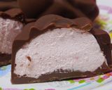 バレンタインに❤苺ムース入りチョコレート作り方16写真