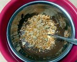 子供でも簡単！柿の種クランチチョコレート作り方3写真