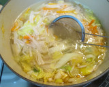 簡単☆生タラの野菜たっぷり中華風スープ作り方2写真