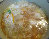 簡単☆生タラの野菜たっぷり中華風スープ作り方3写真