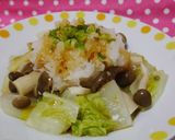 お手軽レシピ☆白菜とキノコのみぞれぽん作り方6写真