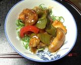 meiko風 鳥肉と厚揚げの甘酢あんかけ作り方7写真