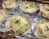 簡単☆余ったシュウマイの皮でポテトカップ作り方4写真