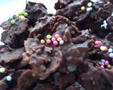 シリコン容器で作る!簡単フレークチョコ♪作り方5写真