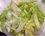 塩バター博多明太子焼きそば作り方1写真