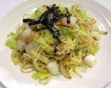 塩バター博多明太子焼きそば作り方8写真