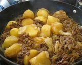 我が家の普通の肉じゃが作り方3写真