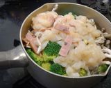 ほたてとブロッコリーの煮もの作り方3写真