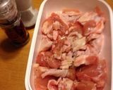 甘辛唐揚げ♪作り方1写真