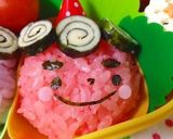 キャラ弁☆鬼の子おにぎり作り方2写真